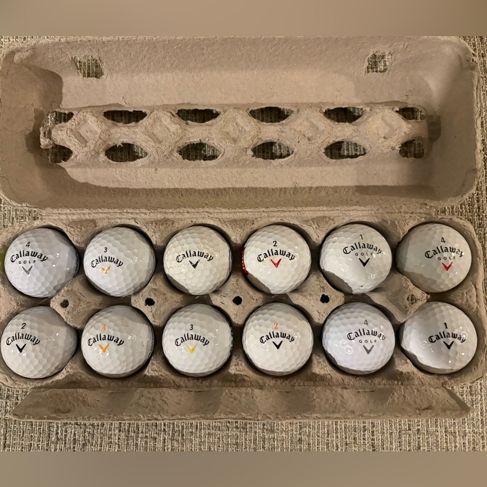 Callaway used Golf Balls - Grade 4A